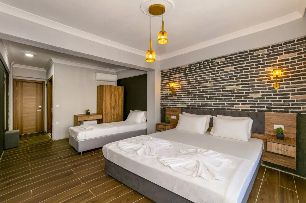 Özkaptan Aqua Otel — Üç Kişilik Aile Odası